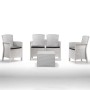 ( WITHOUT PACKAGING + ASSEMBLED ) Garden furniture set Set Lido 2 Storage white