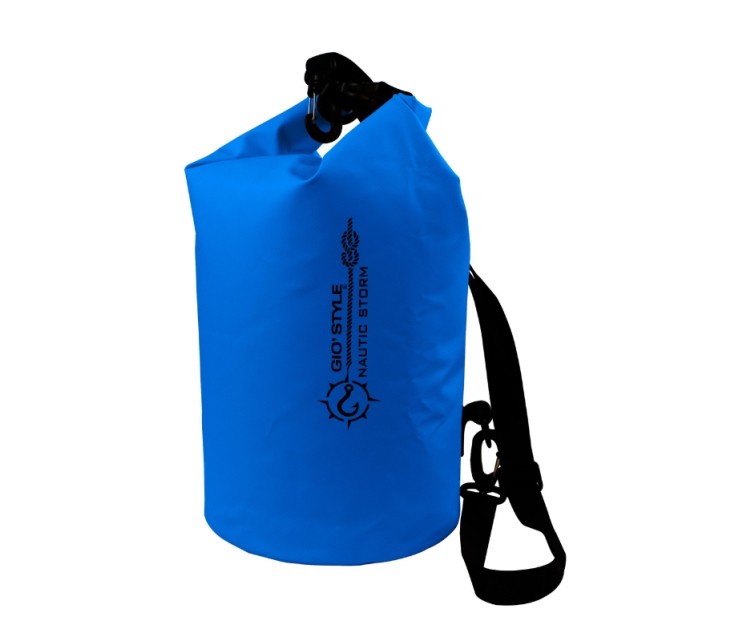 Водонепроницаемая термосумка Dry Bag Nautic Storm M 10L, Ø20x45см, синий