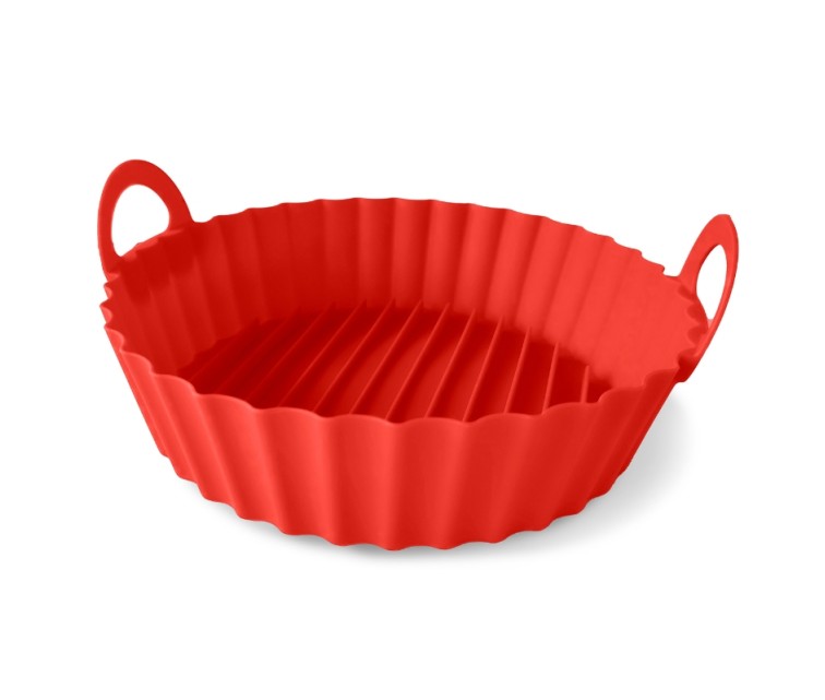 Baking dish round with handles silicone Air Fryer Ø22x5.8cm