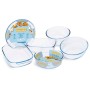 Glass baking dish oval Borosilicate Glass 35x24x7cm / 3L