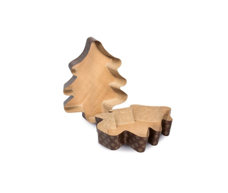 Paper baking molds Christmas tree set 2 pcs. Easy Bake 25x32cm