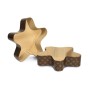 Star-shaped set of paper baking molds 3 pcs. Easy Bake 25x21cm