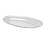 Plastic trays transparent set of 2 Easy Bake 46x23cm