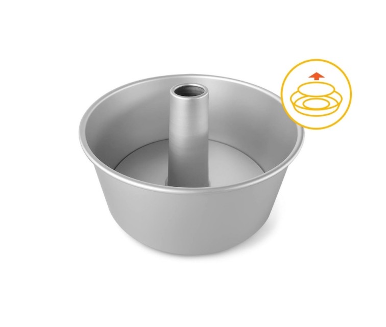 Chiffon cake tin with removable bottom Professional Ø21x9,5cm