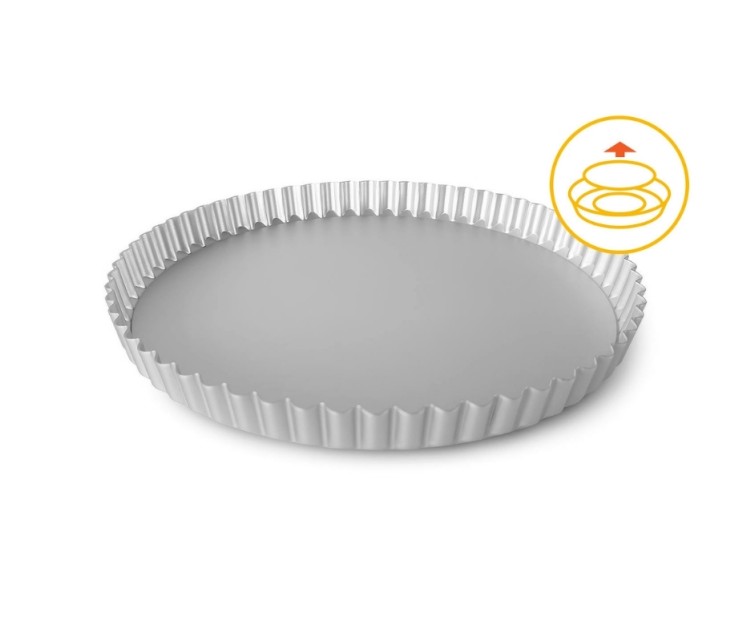 Eemaldatava põhjaga tordivorm Professional Ø25x2,5cm