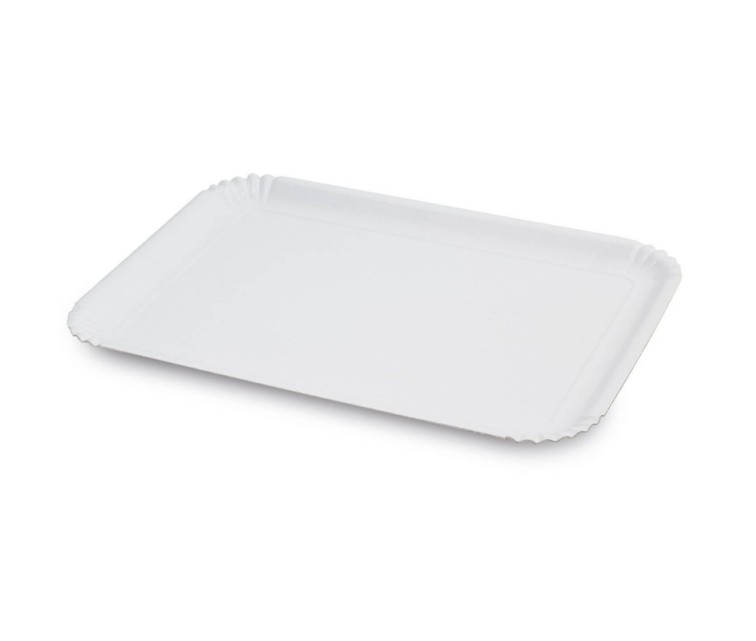 Paper trays white set of 3 Easy Bake Bio 22x32cm