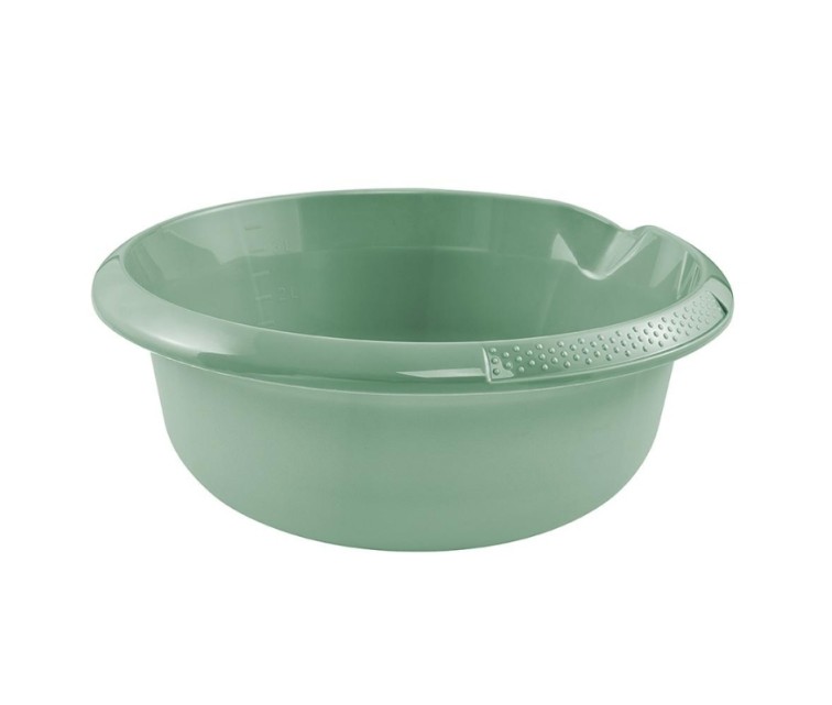 Round bowl 3,5L Björk Ø28x11cm green