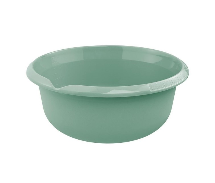 Round bowl 9L Björk Ø36x15cm green