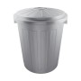 Waste container Mats 50L Maxi Ø50x55cm silver