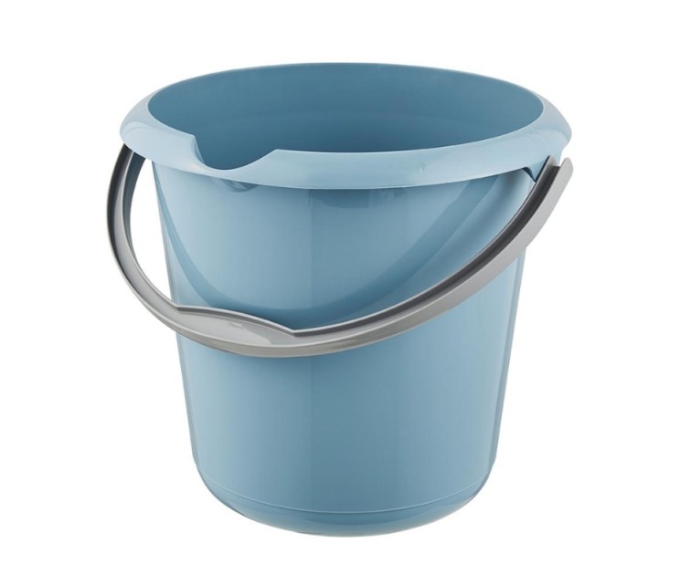 Bucket with spout 10L Mika Ø30x28cm blue