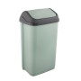 ( BROKEN PIECE ) Waste bucket with swivel lid 50L Swantje 38,5x29x66cm green