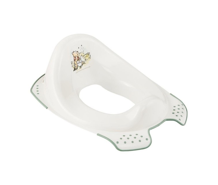 Toilet training seat with anti-slip function Ewa "Winnie the Pooh" 30x40x15cm white