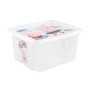 Box with lid 24L Karolina "Peppa Pig" 42,5x35,5x22,5cm transparent