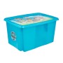 Box with lid 45L Karolina "Paw Patrol" 55,5x40x30cm light blue