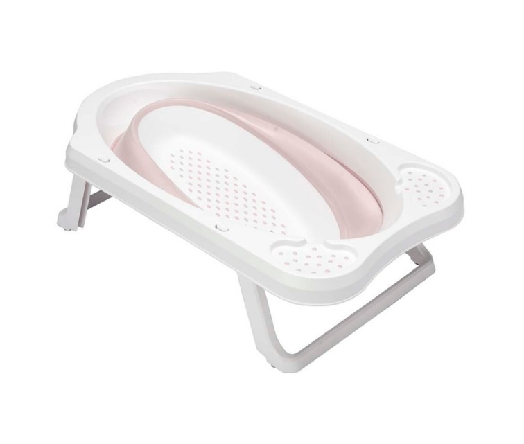 Foldable baby bath "Pure" 48x82x23,5cm pink