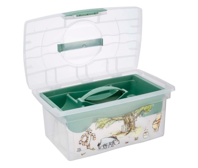 Travel box Patryk "Winnie the Pooh" 40x24x21cm green