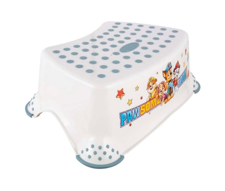 Step bench Tomek "Paw Patrol" 40,5x28,5x14cm white