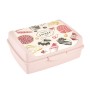 Pārtikas uzglabāšanas trauks click-box midi 1L Carla "Sweet day" 17x13x7cm rozā