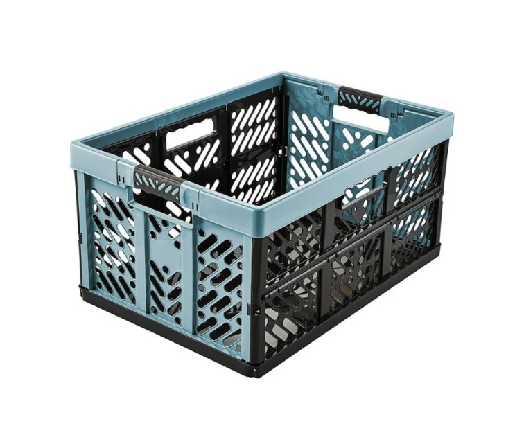 Folding box with load capacity up to 50kg Ben 54x37x28cm 45L blue