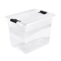 Box with lid crystalbox Cornelia 39x,5x29,5x30cm 24L transparent