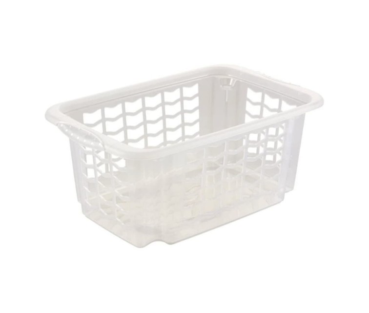 Basket S 30x20x13cm Fritz transparent