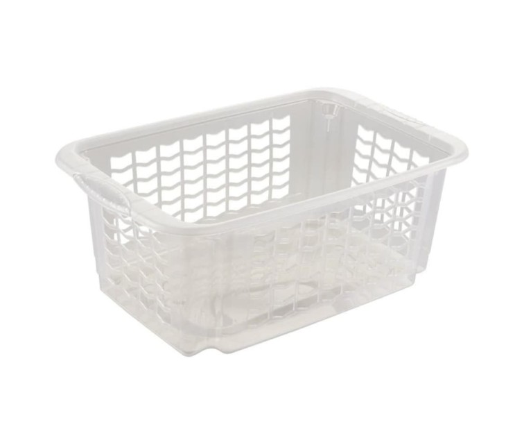 Basket M 40x25x15cm Fritz transparent