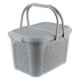 Picnic basket Inka 35x46x28,5cm 28L grey