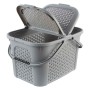 Picnic basket Inka 35x46x28,5cm 28L grey