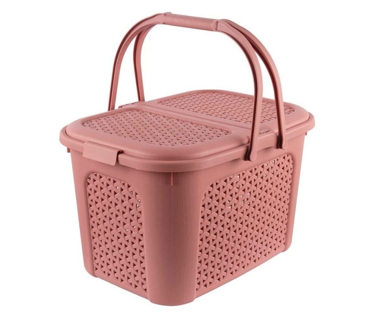 Piknika grozs Inka 35x46x28,5cm 28L sarkans