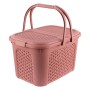 Picnic basket Inka 35x46x28,5cm 28L red