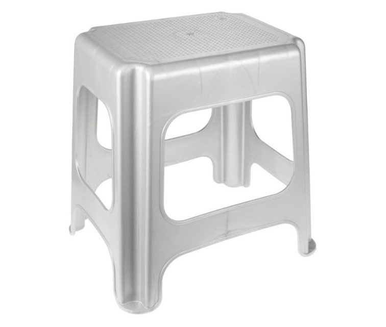 Stool "Maxi" Max 41x33,5x42,5cm light silver