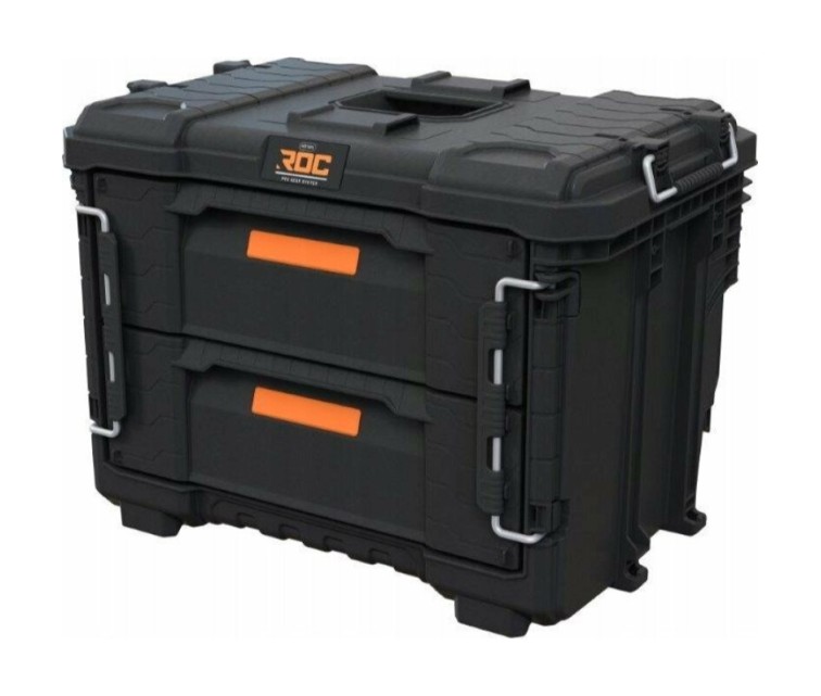 Tool box with 2 drawers ROC Pro Gear 2 Drawers Unit XL 56,5x37,5x41,3cm