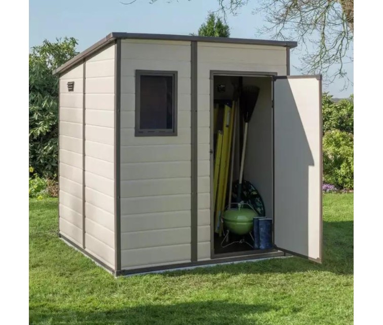 Garden shed Manor Pent 6x6 beige