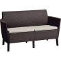 Salemo 2 Seater Sofa brown