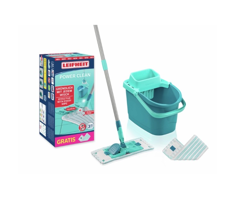 Floor cleaning set PowerClean M + main. cloth micro duo 33cm