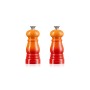 Le Creuset Salt and pepper grinder set 11cm orange