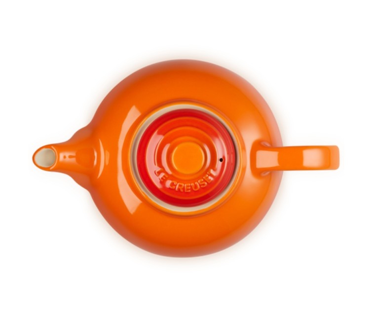 Le Creuset Tējkanna akmens masas 1,3L oranža