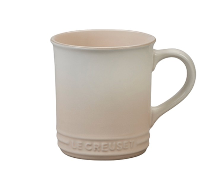 Le Creuset Mug Seattle stone mass 400ml in cream color