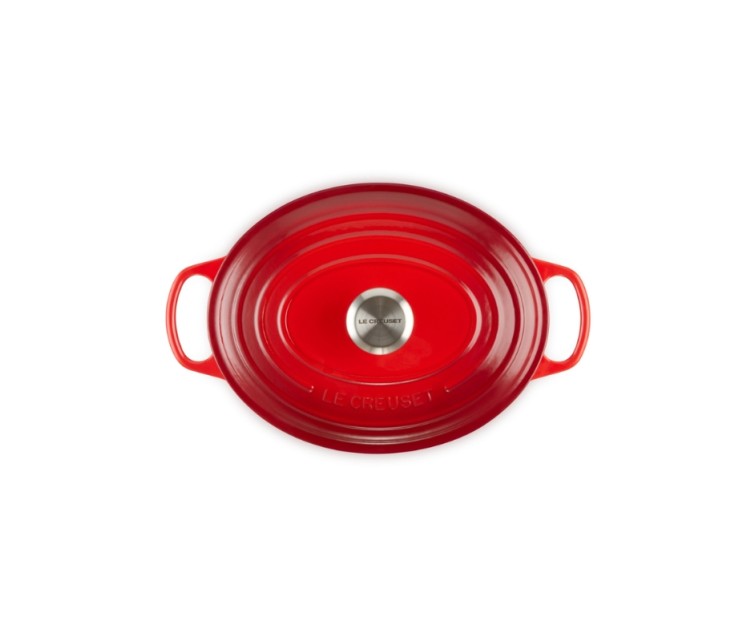 Le Creuset Cast iron pot oval 27cm / 4.1L red