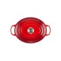 Le Creuset Ketaus puodas ovalus 27cm / 4,1L raudonas