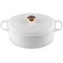 Le Creuset Malmpott ovaalne 31cm / 6,3L valge