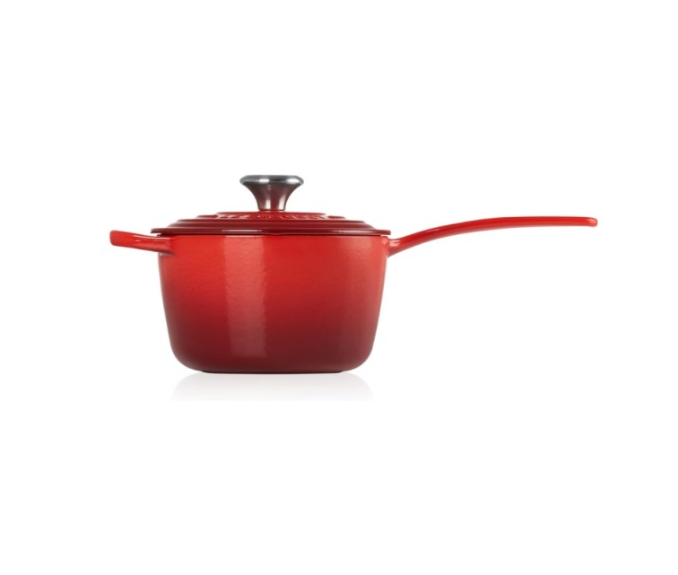 Cast iron saucepan Ø16cm / 1,5L red