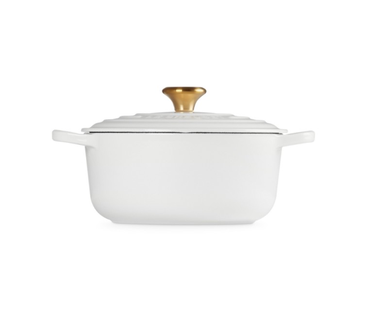 Le Creuset Čuguna katls apaļš Ø20cm / 2,4L balts