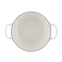 Le Creuset Cast iron pot round Ø24cm / 4.2L white