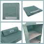 Hanging organizer with 4 shelves 30x30x80cm Mint