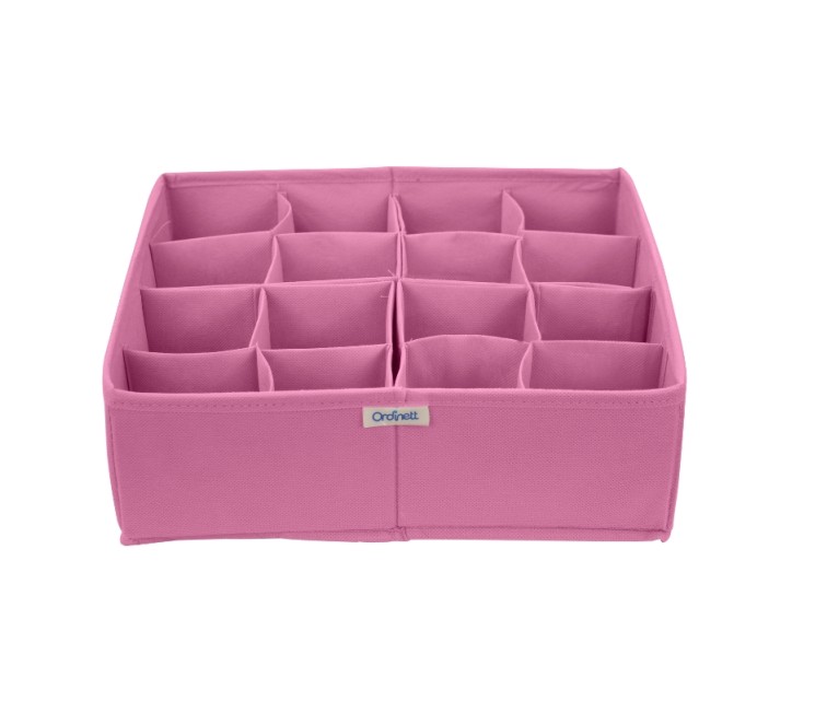 Box modular with sections L size 30.5x30.5x10cm Blossom