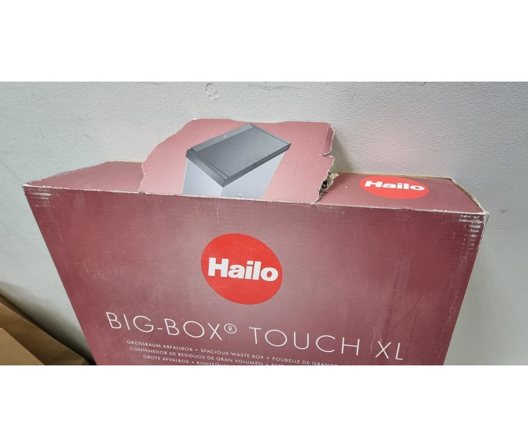 ( DAMAGED PACKAGING ) Big-Box Waste Bin Touch 52 / silver