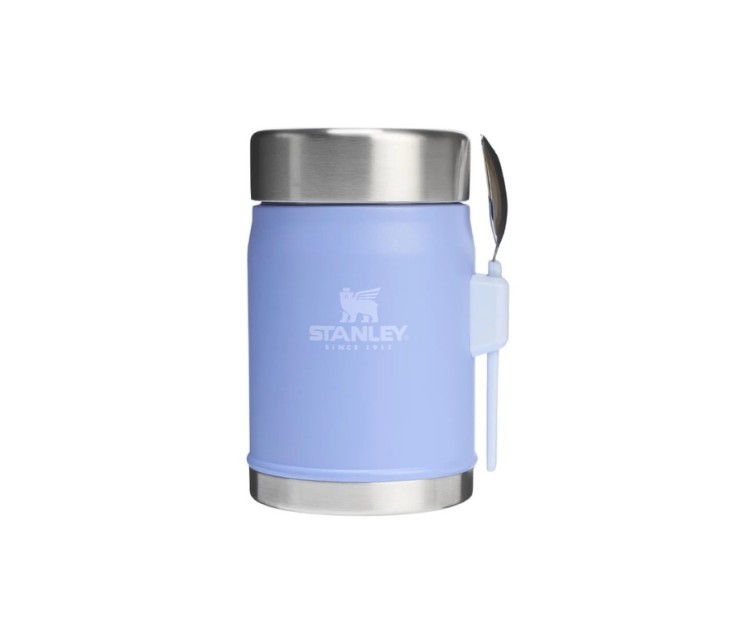 Thermos food The Legendary Food Jar + Spork 0.4L hydrangea blue