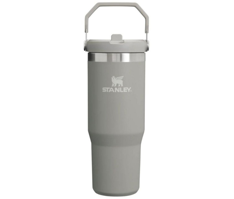 Õlekõrrega termokruus The IceFlow Flip Straw Tumbler 0,89L helehall