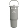 Õlekõrrega termokruus The IceFlow Flip Straw Tumbler 0,89L helehall